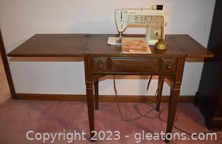 Singer Golden Touch & Sew In Cabinet - Book - Singer Oil Can [Upstairs]
